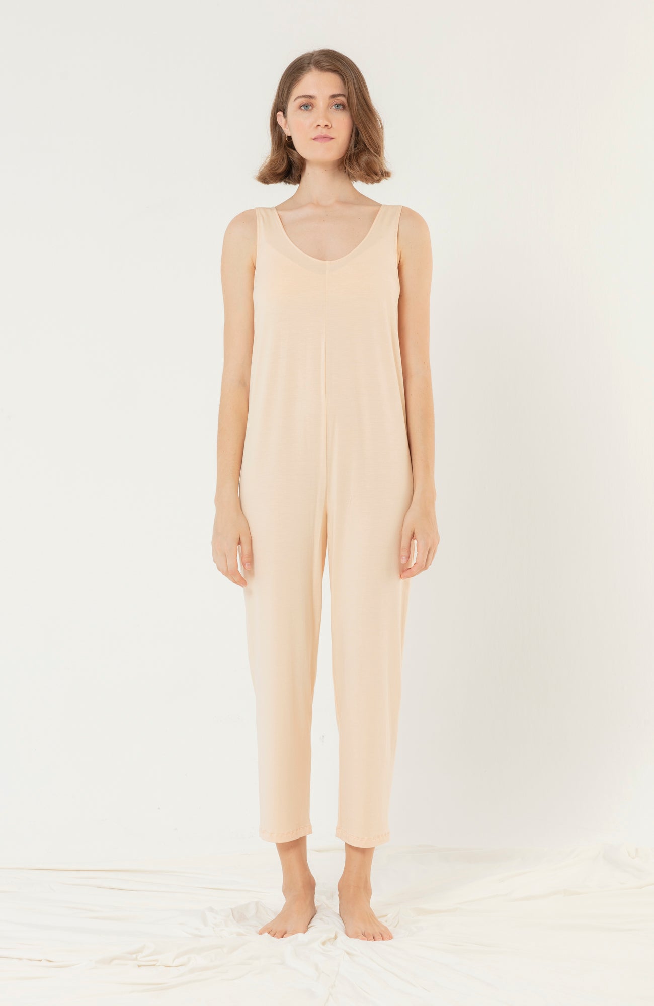 Comfy Jumpsuit Made with Sustainable Fabric